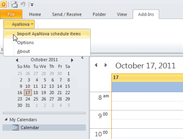 OLI_Outlook2010_4viewingSchedule