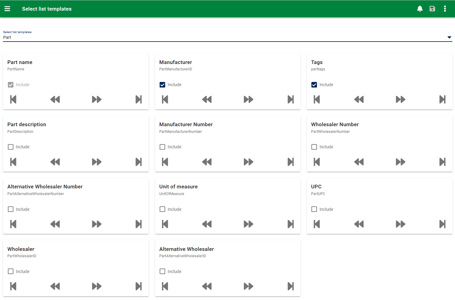 example autocomplete list template parts