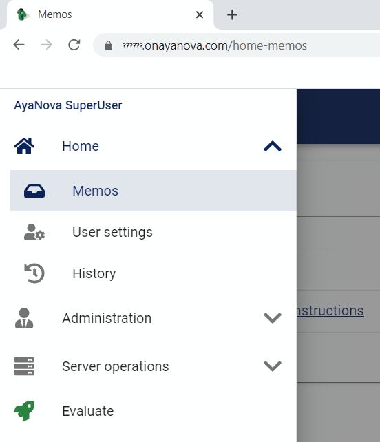 migrate memo navigation